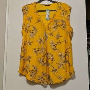 Stitch Fix: Papermoon Truckee Split Neck Top sz 2X